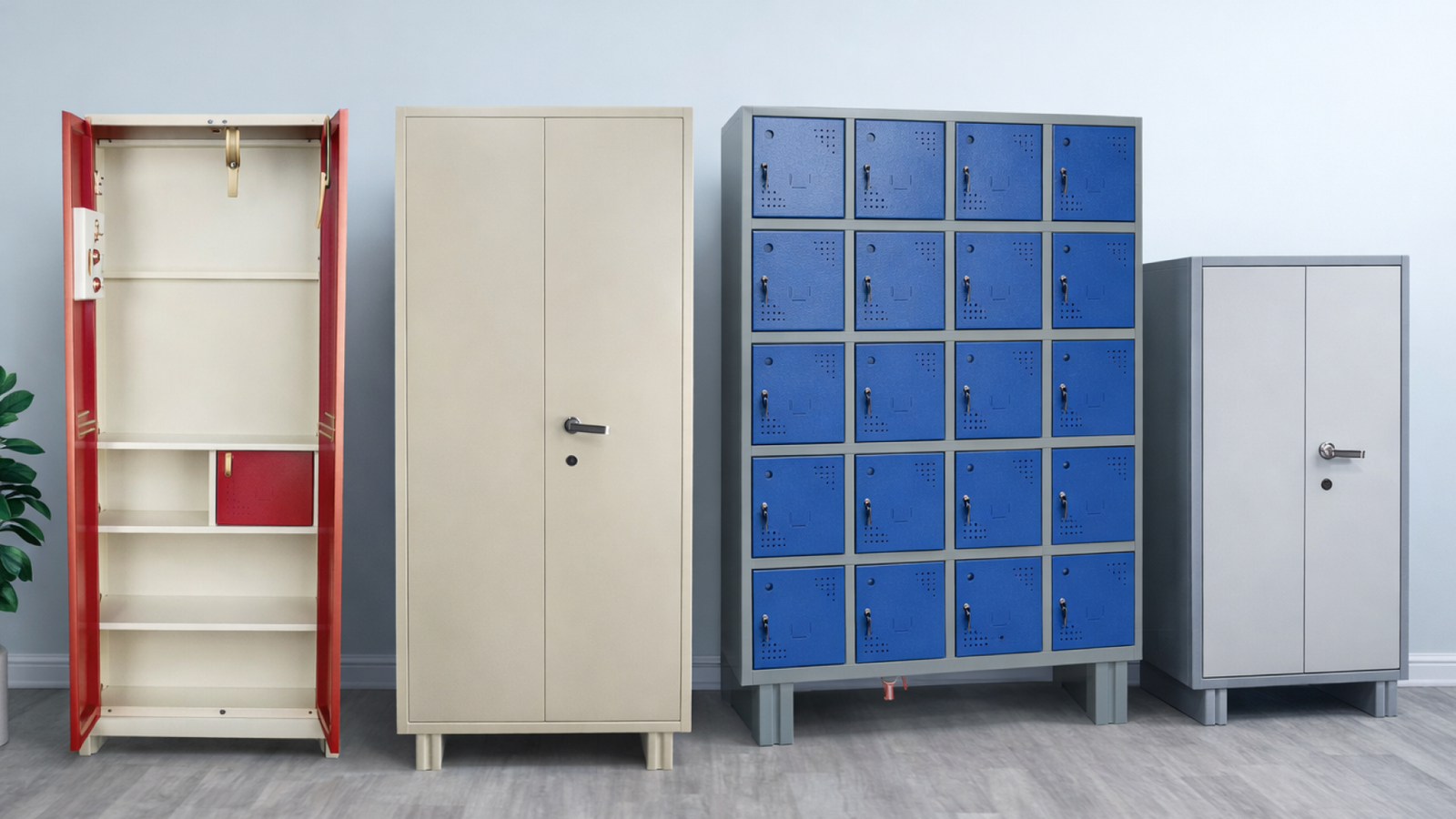 Steel Lockers and Cabinets